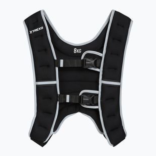 Kamizelka treningowa z obciążeniem XTREXO WV-08 8 kg czarna