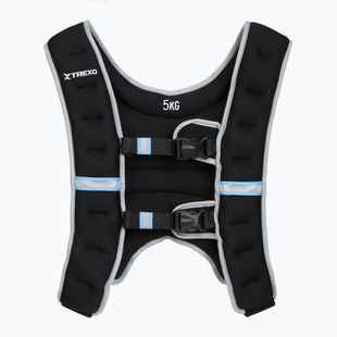 Kamizelka treningowa z obciążeniem XTREXO WV-05 5 kg czarna