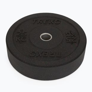 Obciążenie bumperowe olimpijskie XTREXO TRX-BMP025 25 kg czarne