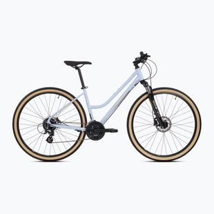 Rower crossowy damski ATTABO SANO 3.0 28" biały