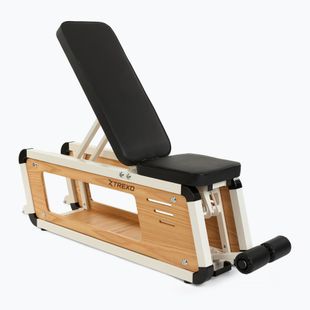 Ławka treningowa XTREXO Storage Sylwan drewniana