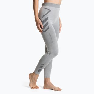 Spodnie termoaktywne damskie bielizna KADVA ALPINESTEP BAMBOO THERMO LIGHT PLUS bezszwowe szary