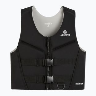 Kamizelka asekuracyjna AQUASTIC Omni 50N neoprenowa czarny