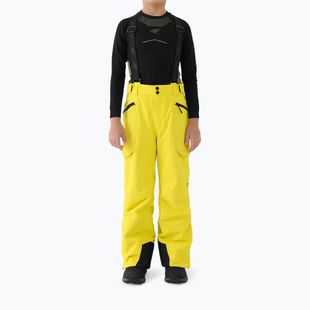 Spodnie narciarskie dziecięce 4F Fnk M0953 yellow