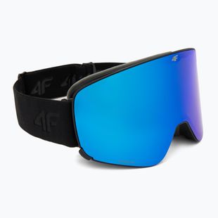 Gogle narciarskie 4F U065 deep black