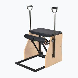 Krzesło do pilatesu ze stalową podstawą Innwell Classical Combo Chair brown/black