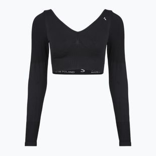 Longsleeve treningowy damski Carpatree Eris Seamless orchid black