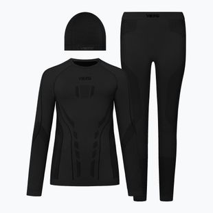 Zestaw bielizny termoaktywnej dla dzieci Viking Football Riko 2.0 Base Layer black