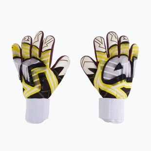 Rękawice bramkarskie 4keepers Evo Trago NC biały/czarny/żółty