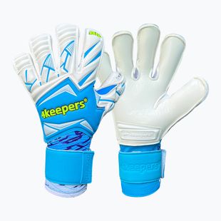 Rękawice bramkarskie dziecięce 4keepers Force V1.25 FURY RF2G Jr niebieskie