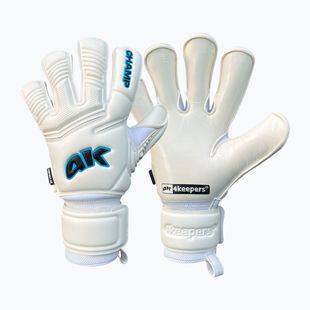 Rękawice bramkarskie 4keepers Champ Aq Contact VII RF2G white
