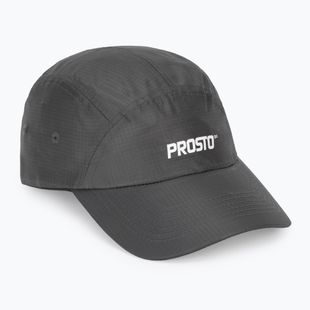 Czapka z daszkiem PROSTO Fatcap Rains dark gray