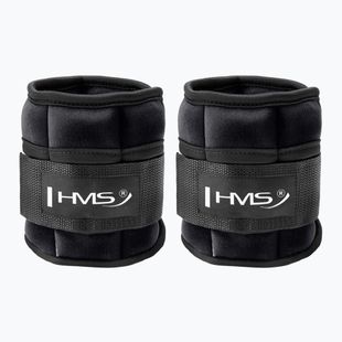 Obciążniki na kostki i nadgarstki HMS ONK01 2 x 0,5 kg black