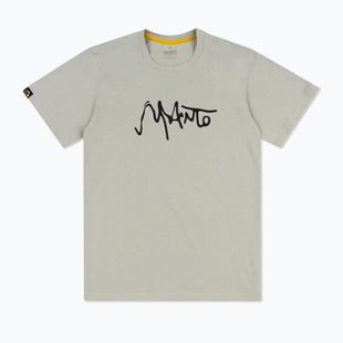 Koszulka męska MANTO Ink jasnoszary