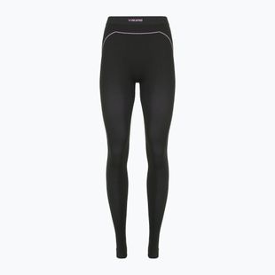 Spodnie termoaktywne damskie Viking Etna 2.0 black/purple