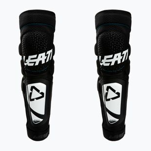 Ochraniacze rowerowe na kolana i piszczele Leatt 3DF Hybrid EXT white/black