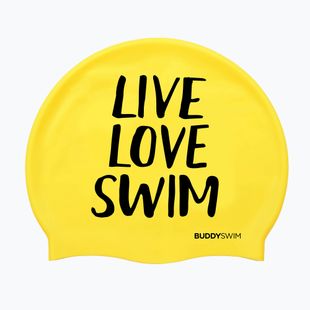 Czepek pływacki BuddySwim LLS Silicone yellow
