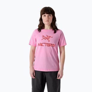 Koszulka damska Arcteryx Kragg SL Cotton Heatmap Crew pineberry