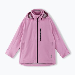 Kurtka przeciwdeszczowa dziecięca Reima Kuhmo classic pink