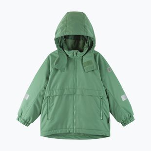 Kurtka zimowa dziecięca Reima Raisio green clay