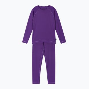 Zestaw bielizny termoaktywnej dla dzieci Reima Lampo plum purple