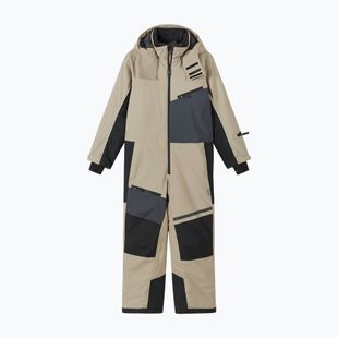 Kombinezon narciarski dziecięcy Reima Skaulo earthy beige