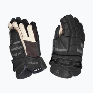 Rękawice hokejowe dla dzieci CCM Tacks XR80 JR Gloves black/graphite grey
