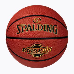 Piłka do koszykówki Spalding NeverFlat Elite pomarańczowa rozmiar 7