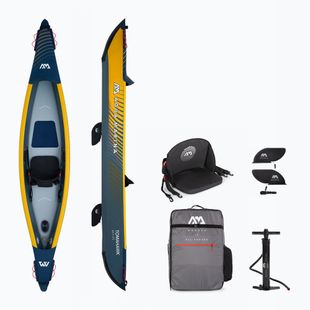 Kajak pompowany wysokociśnieniowy 1-osobowy Aqua Marina Tomahawk AIR-K 375