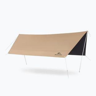 Tarp Naturehike Sky Lite Vinyl Hexagon L khaki