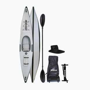Kajak pompowany 1-osobowy Sun Reflections Full DS light grey/black