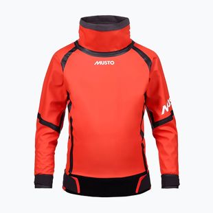 Bluza żeglarska dziecięca Musto Championship Aqua Top 2.0 Jr oxy fire