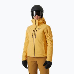 Kurtka narciarska damska Helly Hansen Alphelia Lifaloft sand