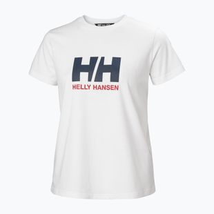 Koszulka damska Helly Hansen Logo 3.0 SS white