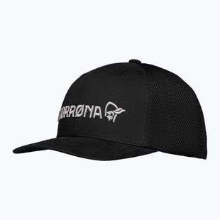 Czapka z daszkiem NORRONA Flexfit 3D caviar black