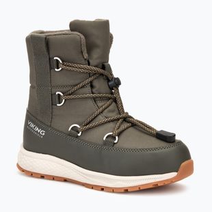 Śniegowce dziecięce Viking Footwear Equip Warm Waterproof SL olive