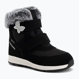 Śniegowce dziecięce Viking Footwear Belle Butterfly Warm GTX 2V black