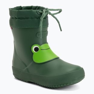 Kalosze dziecięce Viking Footwear Alv Indie Print green