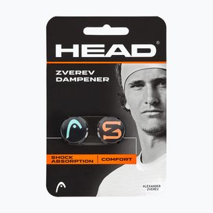 Tłumiki drgań HEAD Zverev Dampener 2 szt. teal/hot lava