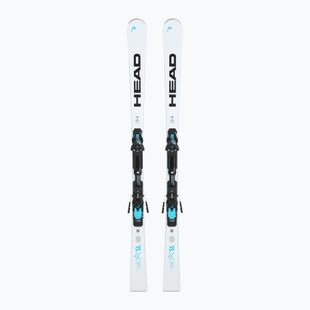 Narty zjazdowe HEAD WC Rebels e-SL RP EVO 14 + wiązania Freeflex 14 GW 2024 white/blue
