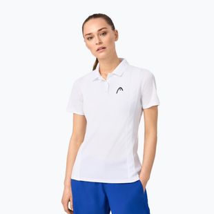Koszulka tenisowa damska HEAD Club 25 Tech Polo W white