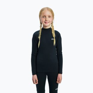 Bluza termoaktywna dziecięca POC Layer Merino Mock Neck Jersey Jr uranium black