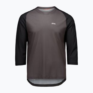 Koszulka rowerowa męska POC Motion Air Jersey 3/4 sylvanite grey