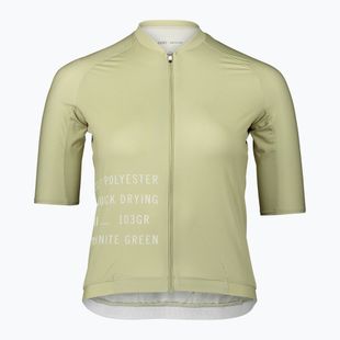 Koszulka rowerowa damska POC Pristine Print W prehnite green