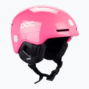 Kask narciarski dziecięcy POC Pocito Obex MIPS Jr fluorescent pink 9085