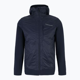 Kurtka hybrydowa męska Peak Performance Radiance Hybrid Hood blue shadow
