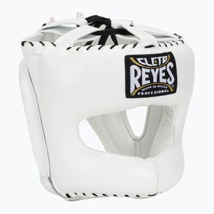 Kask bokserski Cleto Reyes With Pointed Face Nylon Bar white