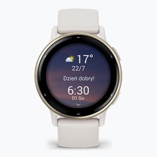 Zegarek Garmin Vivoactive 5 cream gold/ivory