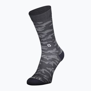 Skarpety SCOTT Trail Camo Crew dark grey/white