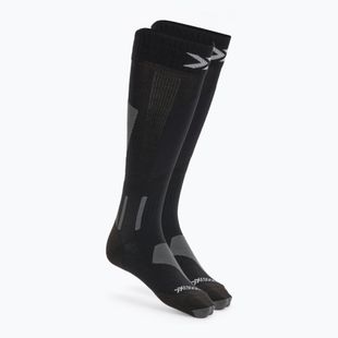 Skarpety narciarskie X-Socks Ski Discover Merino Otc x black/grey